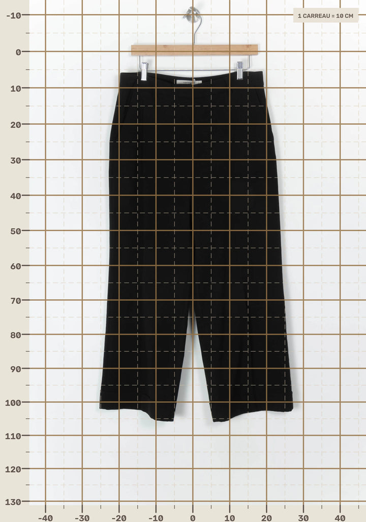 Pantalon Court Noir - Taille XL/42 de la marque La Fée Maraboutée | PARAD124527 - Vendu par Paradigme - Image 4