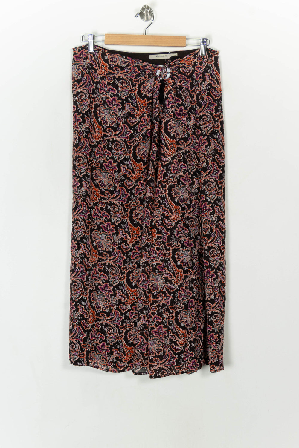 Jupe Noire et Orange - Taille XL/42 de la marque La Fée Maraboutée | PARAD124529 - Vendu par Paradigme - Image 2