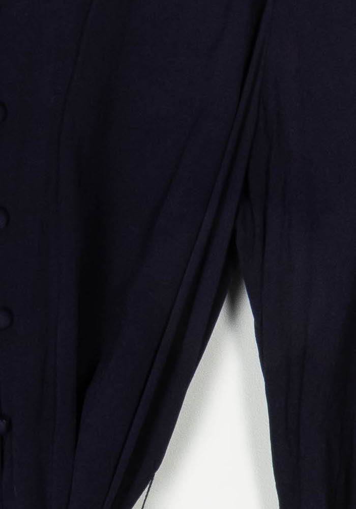 Robe Chemise Courte Bleu Marine - Taille L/40 de la marque La Petite Etoile | PARAD124533 - Vendu par Paradigme - Image 3