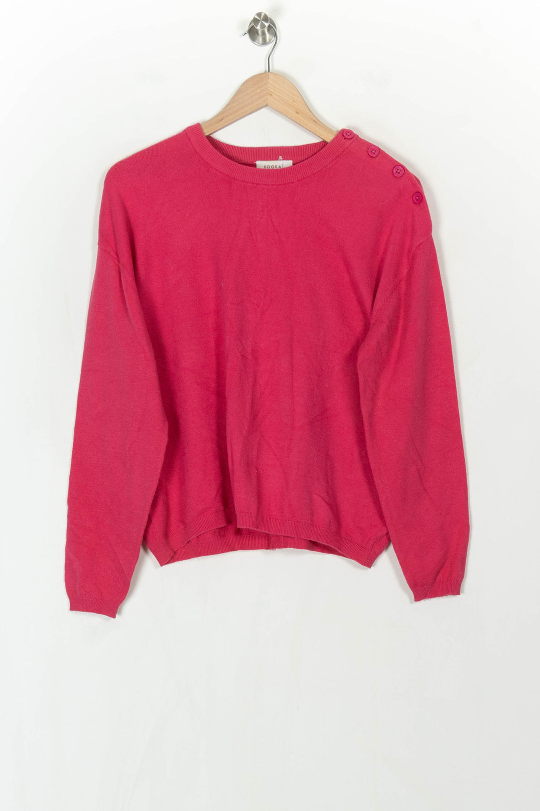 Pull Rose - Taille L/40 de la marque Kookai | PARAD124534 - Vendu par Paradigme - Image 2