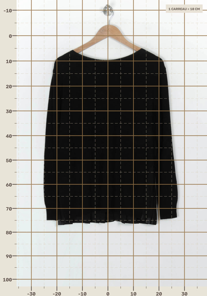 Pull Noir - Taille M/38 de la marque Weill | PARAD124535 - Vendu par Paradigme - Image 4