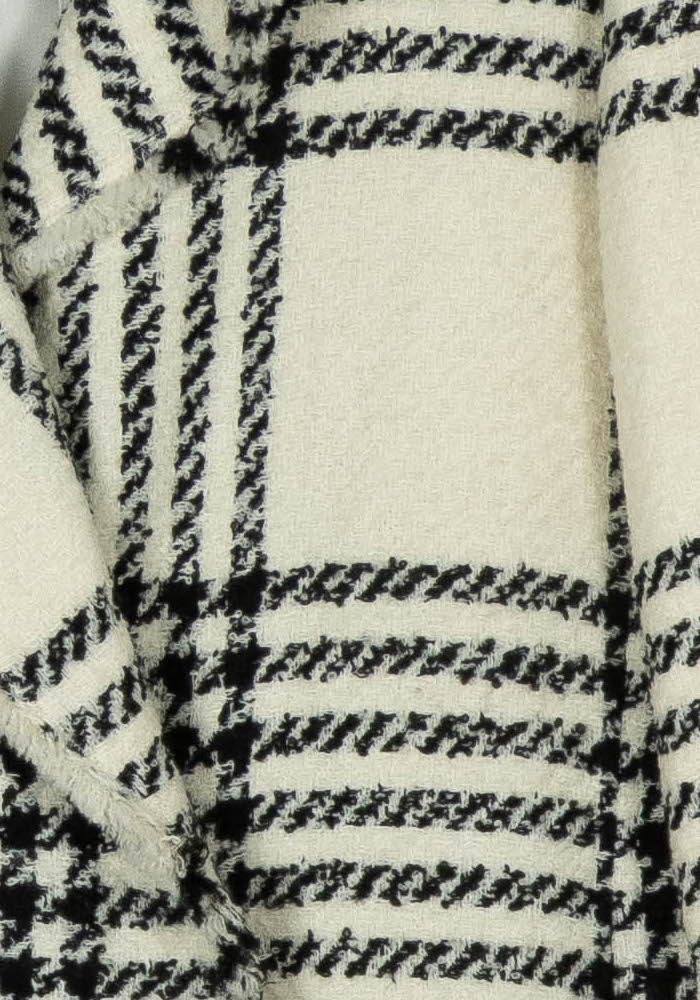 Manteau long Noir et Blanc - Taille L/40 de la marque Weill | PARAD124536 - Vendu par Paradigme - Image 3