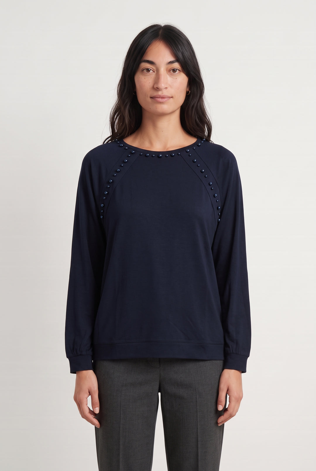 Sweat-Shirt Bleu Marine - Taille M/38 de la marque Weill | PARAD124538 - Vendu par Paradigme - Image 1