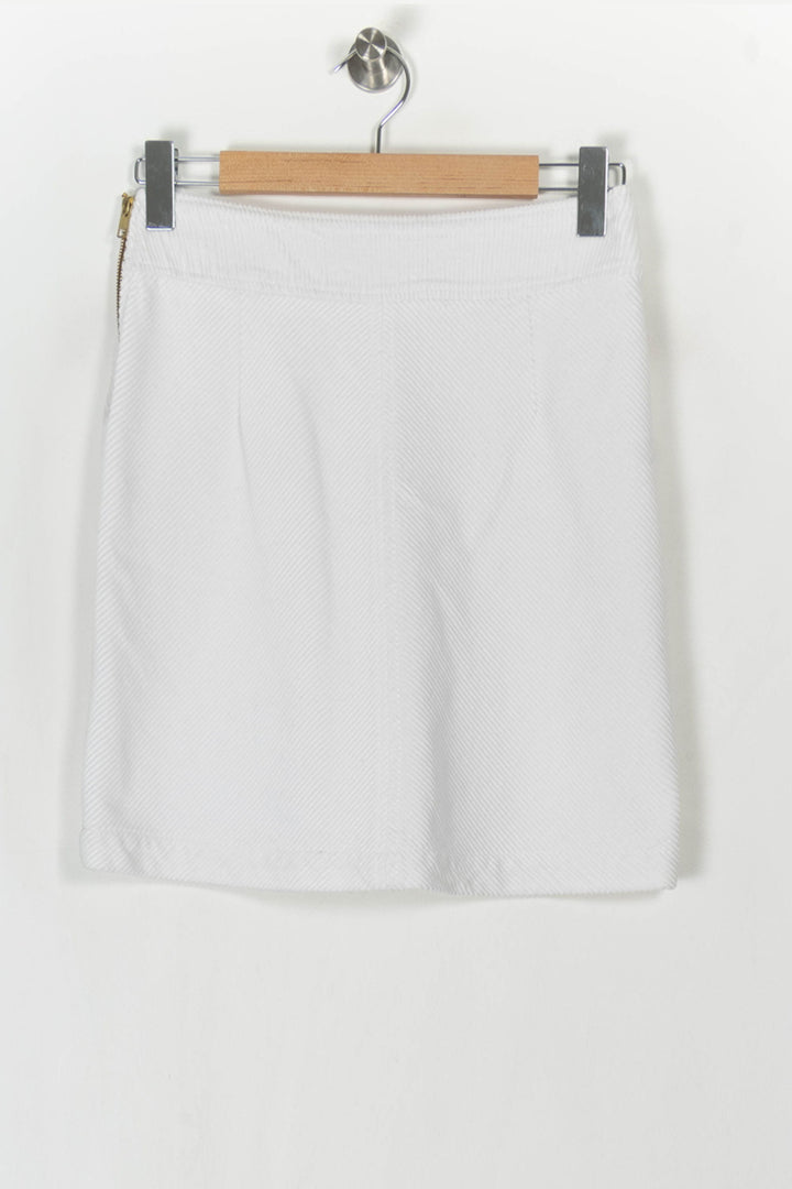 Jupe Crayon Blanche - Taille S/36 de la marque La Fée Maraboutée | PARAD124545 - Vendu par Paradigme - Image 5