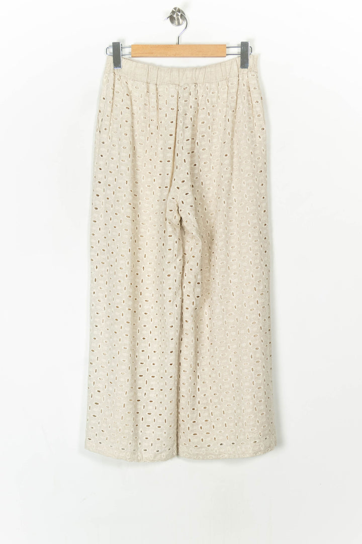 Pantalon Large Beige - Taille M/38 de la marque La Fée Maraboutée | PARAD124549 - Vendu par Paradigme - Image 5