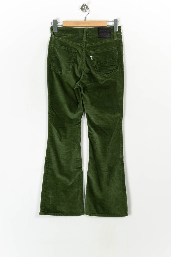Pantalon en velours vert foncé - Taille S/36 de la marque Levi&