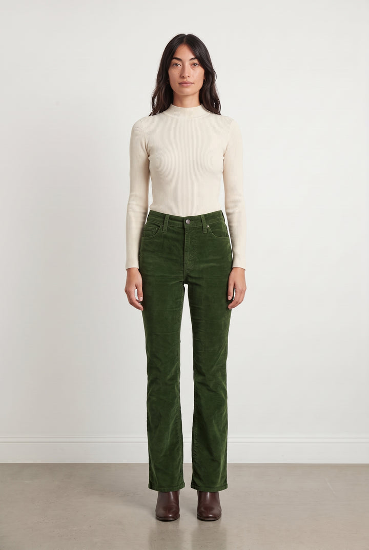Pantalon en velours vert foncé - Taille S/36 de la marque Levi&