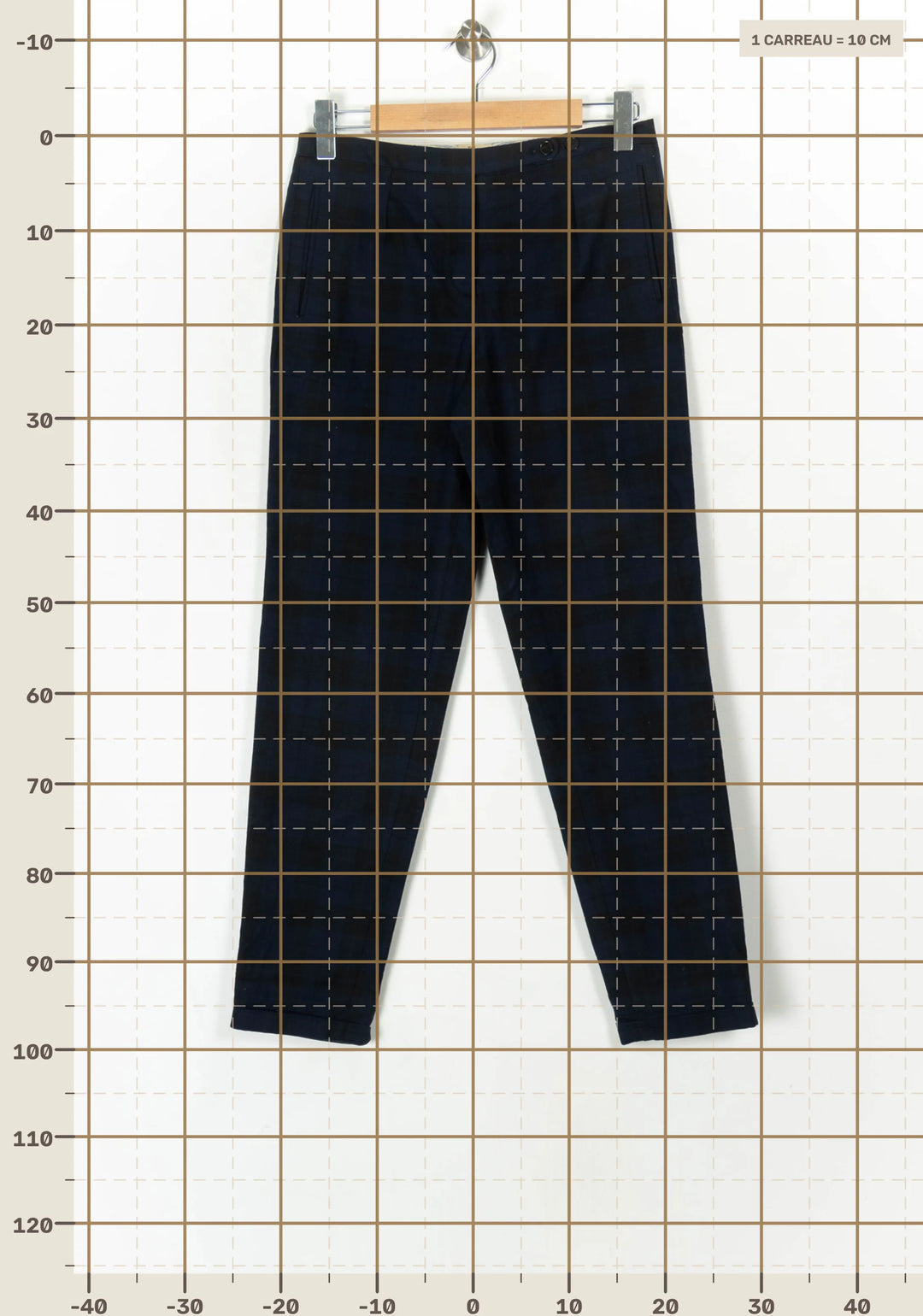 Pantalon De Costume Bleu - Taille S/36 de la marque Bellerose | PARAD124551 - Vendu par Paradigme - Image 4