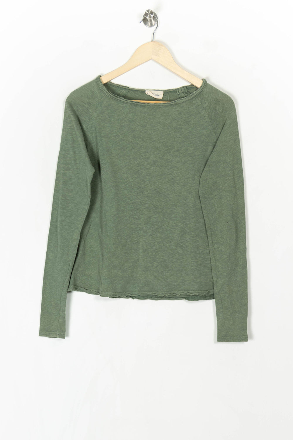 Sweatshirt Vert - Taille S/36 de la marque American Vintage | PARAD124552 - Vendu par Paradigme - Image 2