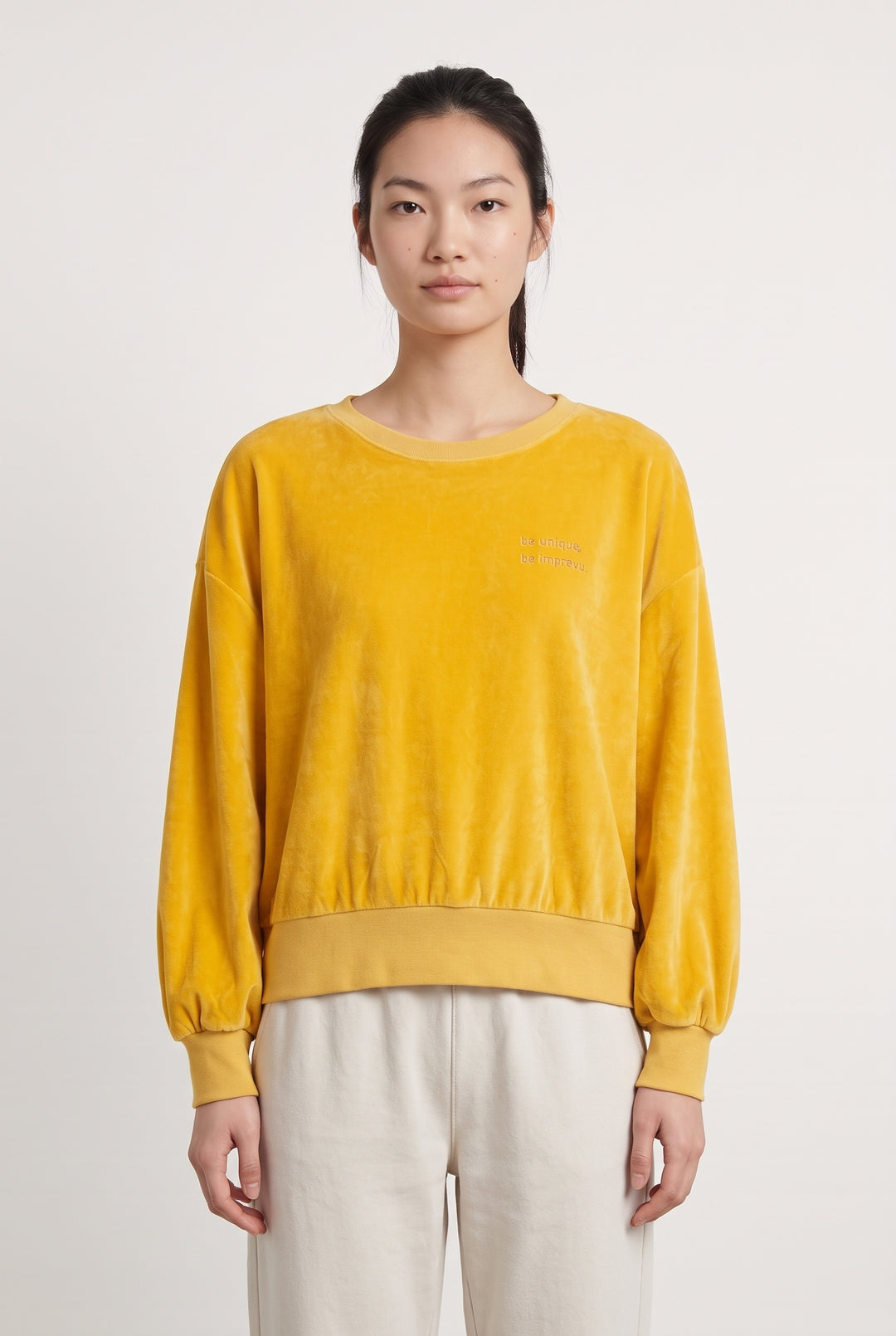 Sweat Jaune - Taille S/36 de la marque Imprevu | PARAD124554 - Vendu par Paradigme - Image 1