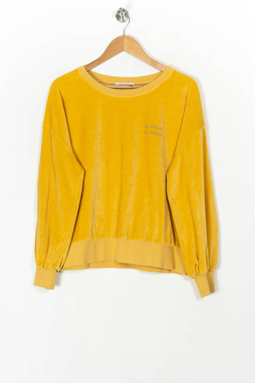 Sweat Jaune - Taille S/36 de la marque Imprevu | PARAD124554 - Vendu par Paradigme - Image 2