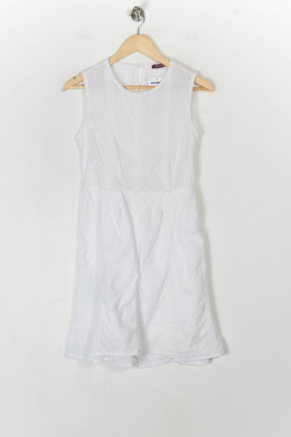 Robe Midi Blanche - Taille S/36 de la marque Comptoir des Cotonniers | PARAD124555 - Vendu par Paradigme - Image 2