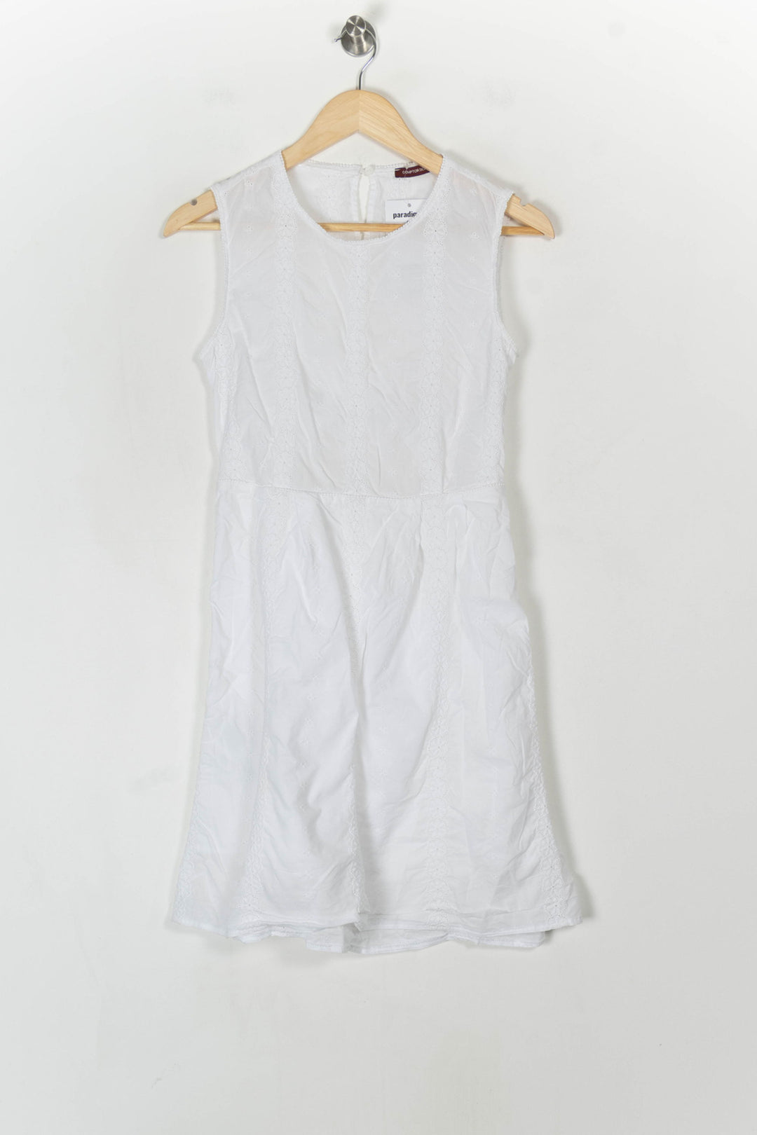 Robe Midi Blanche - Taille S/36 de la marque Comptoir des Cotonniers | PARAD124555 - Vendu par Paradigme - Image 2