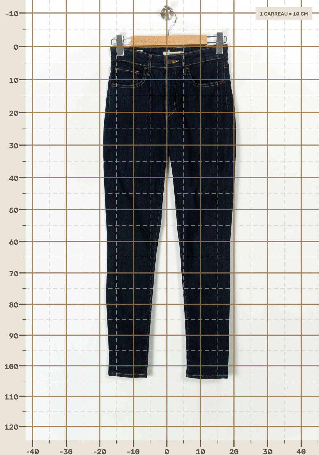 Jean Bootcut Bleu - Taille S/36 de la marque Levi&