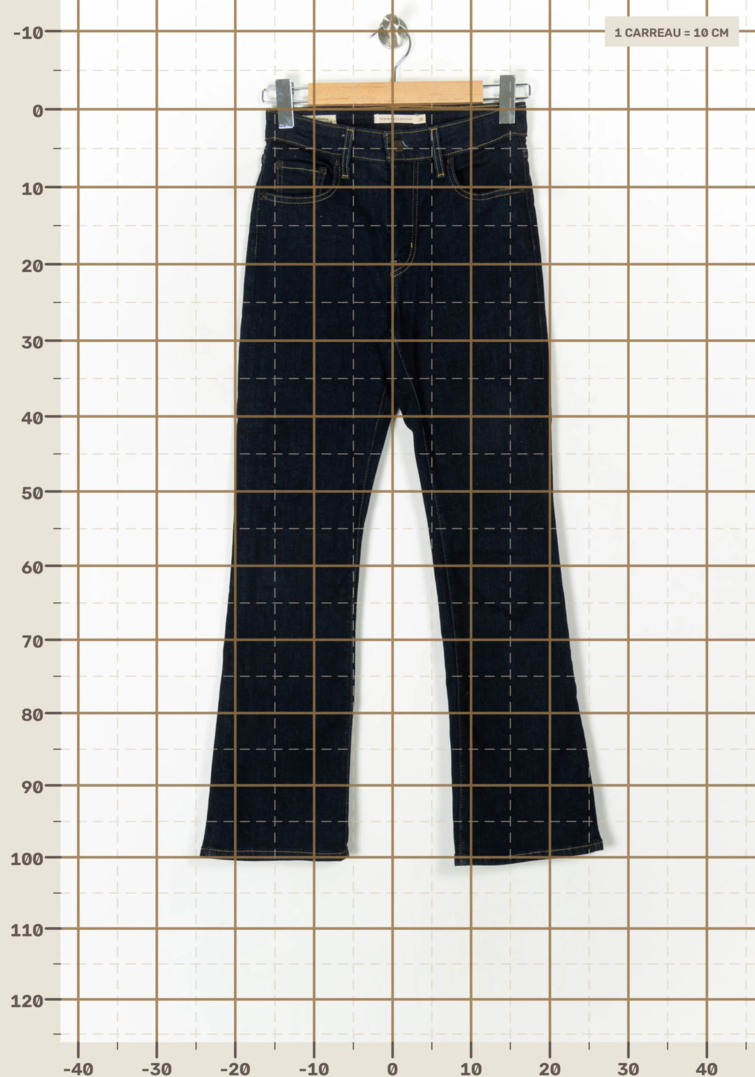 Jean Skinny Bleu foncé - Taille S/36 de la marque Levi&