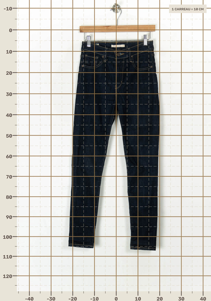 Jean Skinny Bleu - Taille M/38 de la marque Levi&