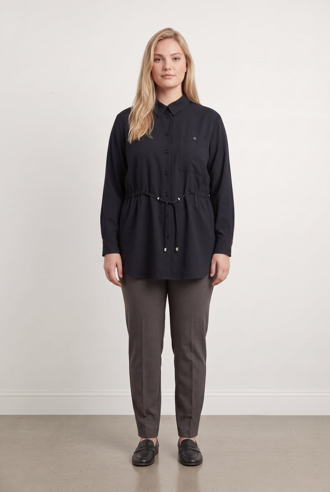 Manteau Bleu - Taille XXXL/46 de la marque Marina Rinaldi | PARAD124561 - Vendu par Paradigme - Image 1