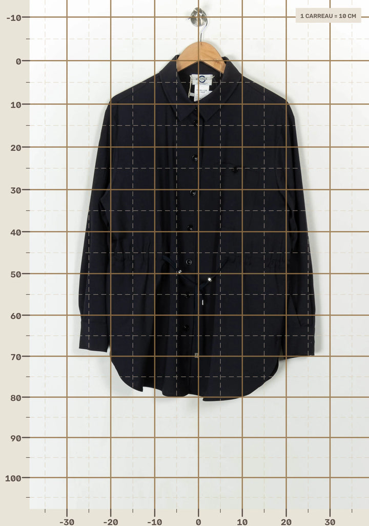 Manteau Bleu - Taille XXXL/46 de la marque Marina Rinaldi | PARAD124561 - Vendu par Paradigme - Image 4