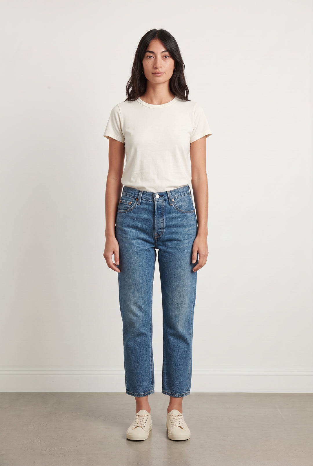 Jean Droit Bleu - Taille M/38 de la marque Levi&