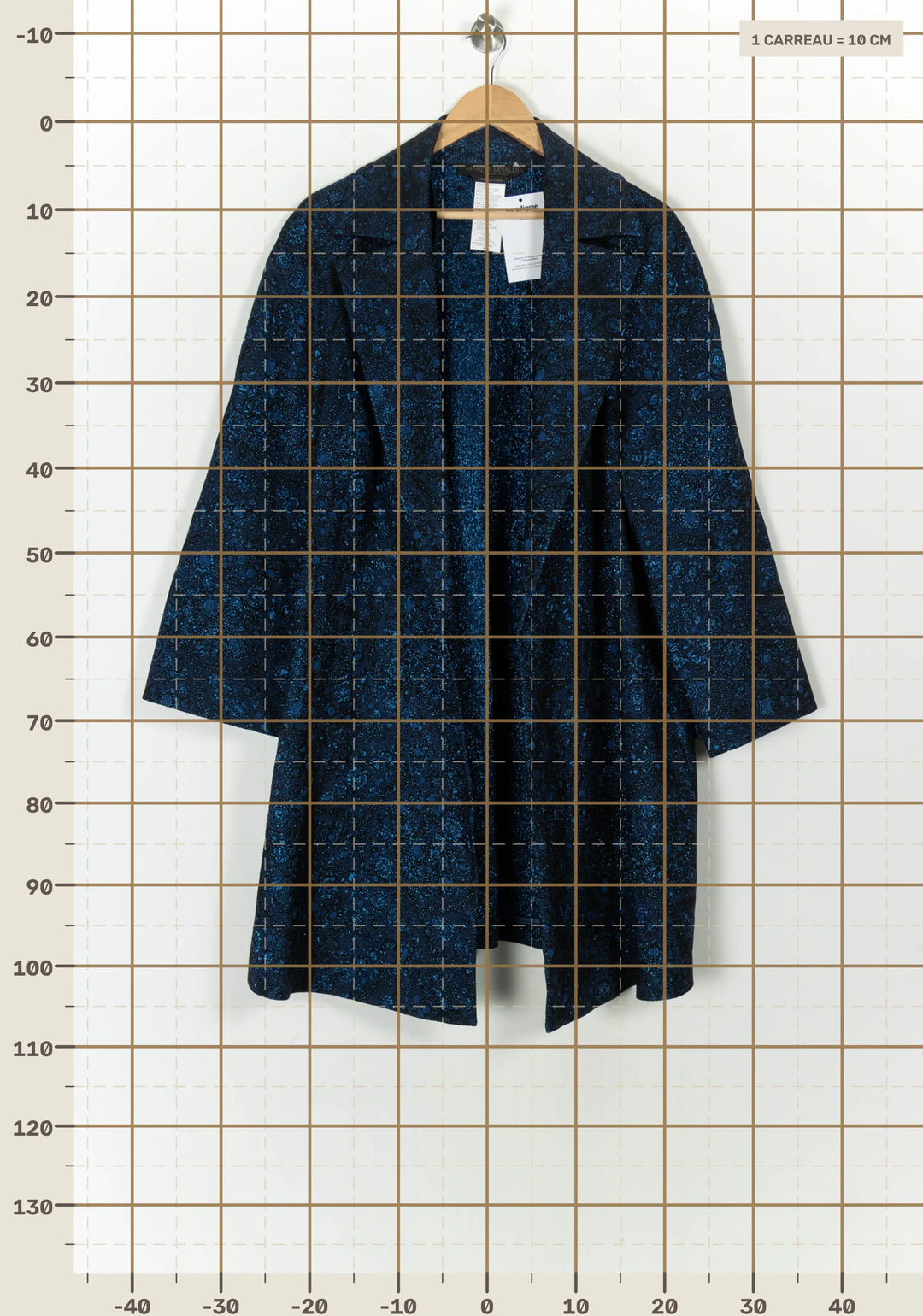 Veste Bleue et Noire - Taille XXL/44 de la marque Marina Rinaldi | PARAD124565 - Vendu par Paradigme - Image 4