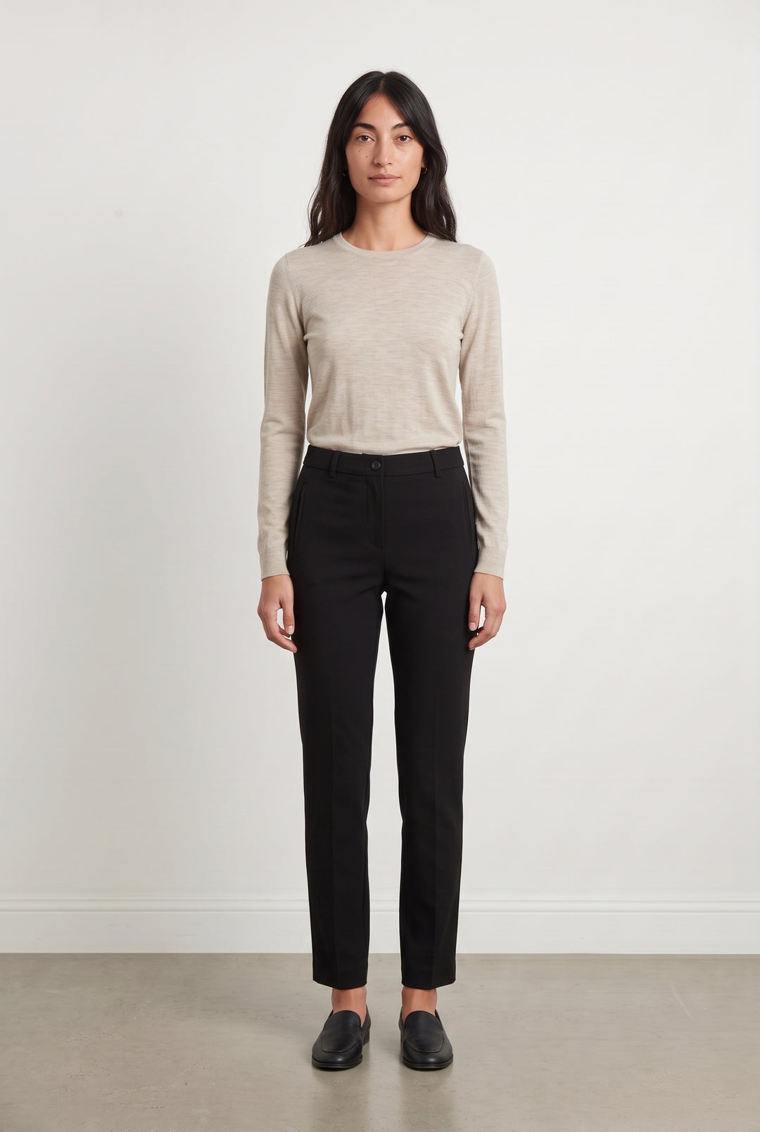 Pantalon Noir - Taille S/36 de la marque IKKS | PARAD124572 - Vendu par Paradigme - Image 1