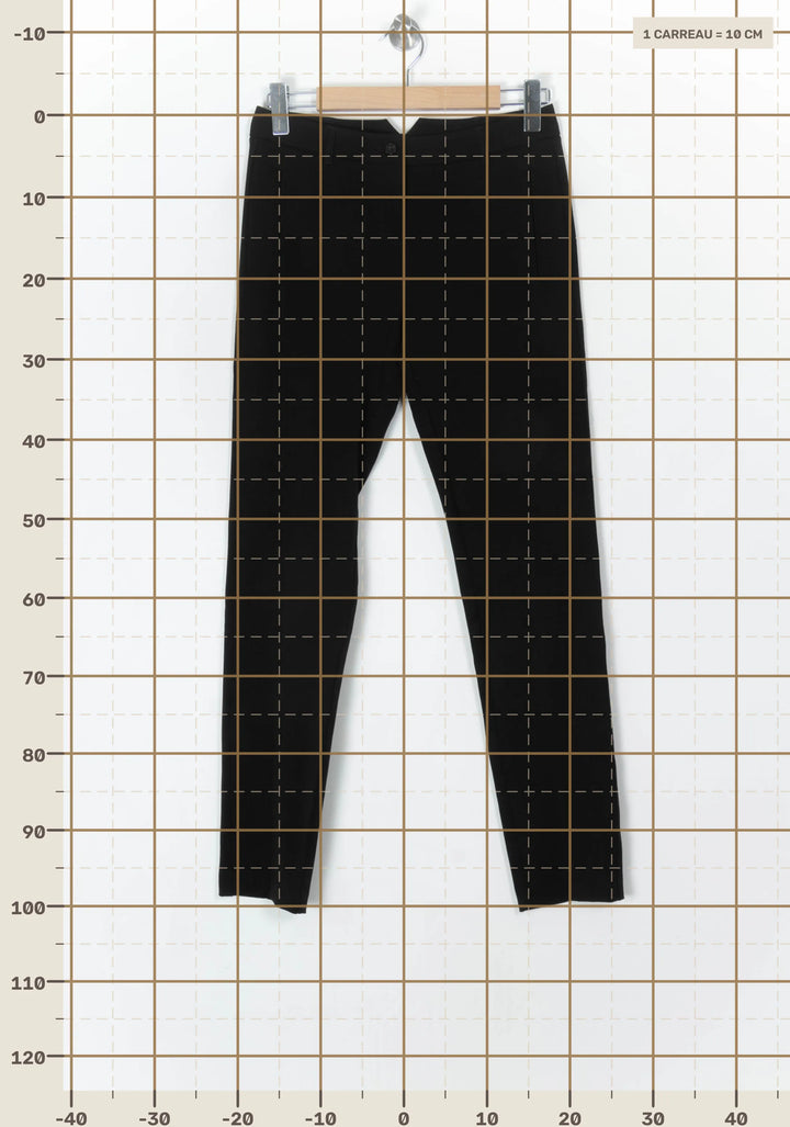 Pantalon Noir - Taille S/36 de la marque IKKS | PARAD124572 - Vendu par Paradigme - Image 4