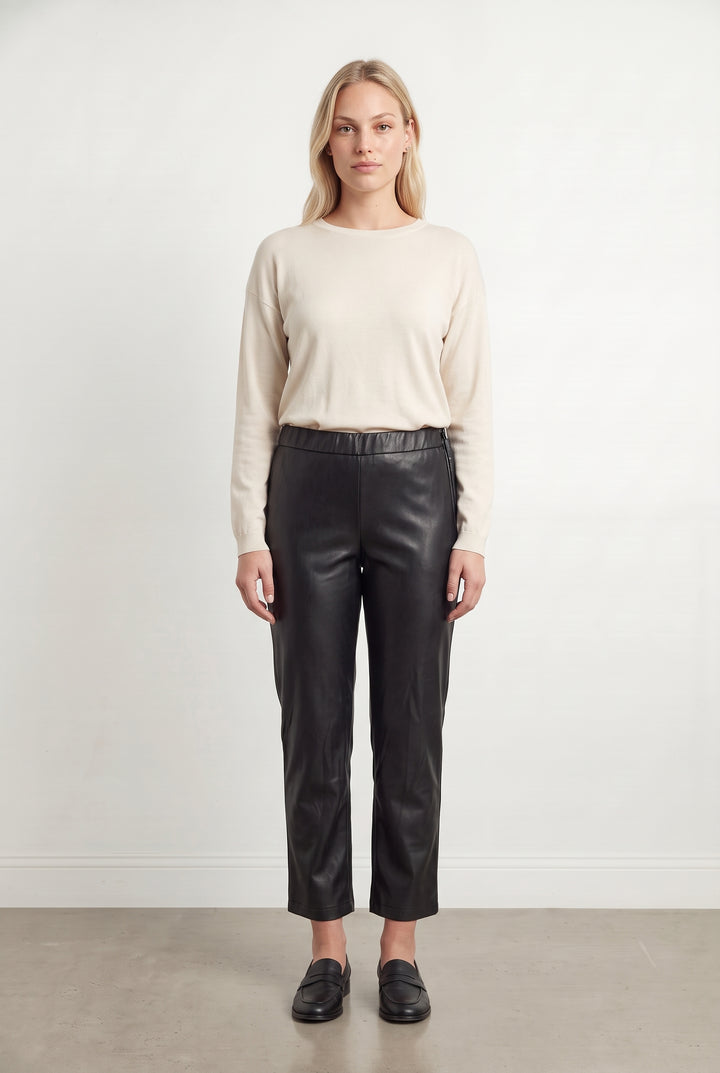 Pantalon en Similicuir Noir - Taille L/40 de la marque Weill | PARAD124574 - Vendu par Paradigme - Image 1