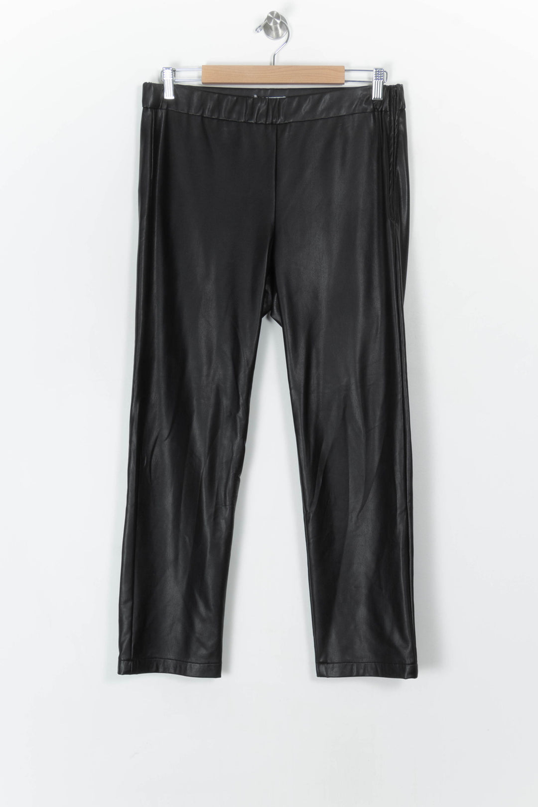 Pantalon en Similicuir Noir - Taille L/40 de la marque Weill | PARAD124574 - Vendu par Paradigme - Image 2