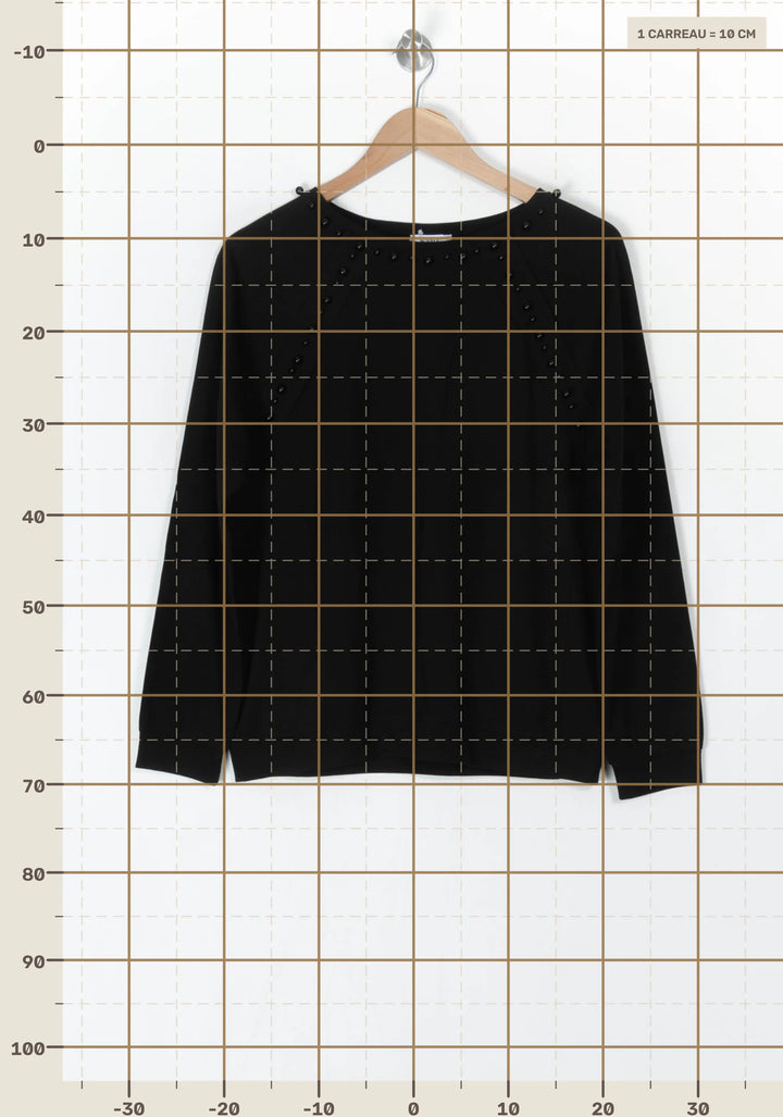 Sweat-shirt Noir - Taille M/38 de la marque Weill | PARAD124577 - Vendu par Paradigme - Image 4