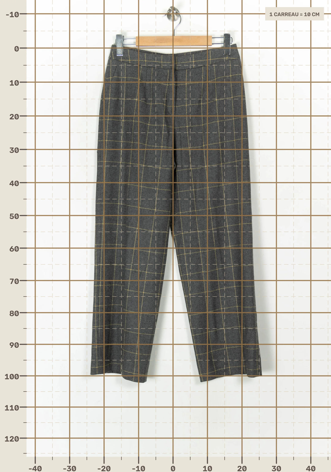 Pantalon Gris - Taille L/40 de la marque Weill | PARAD124581 - Vendu par Paradigme - Image 4