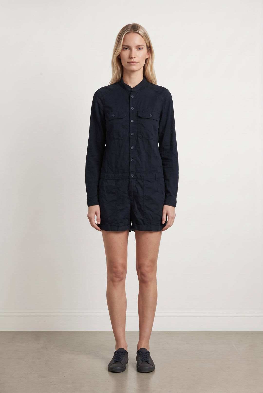 Combishort Bleu - Taille XS/34 de la marque IKKS | PARAD124585 - Vendu par Paradigme - Image 1