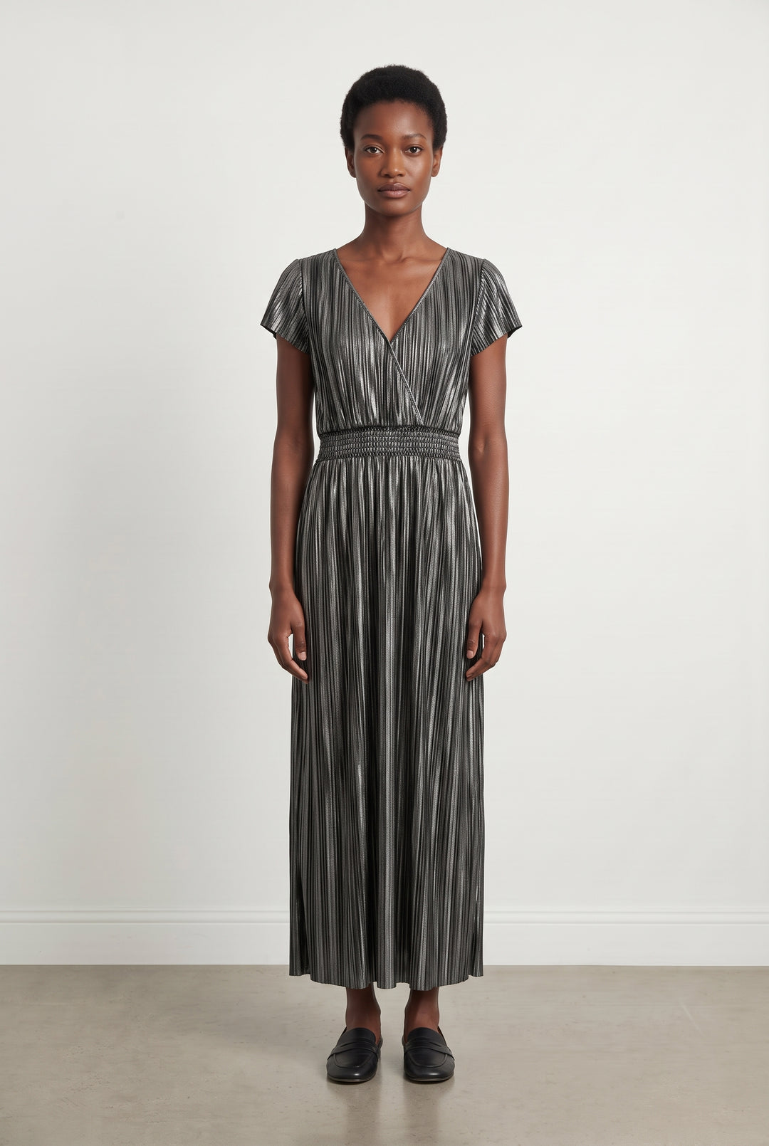 Robe Longue Grise - Taille S/36 de la marque IKKS | PARAD124587 - Vendu par Paradigme - Image 1