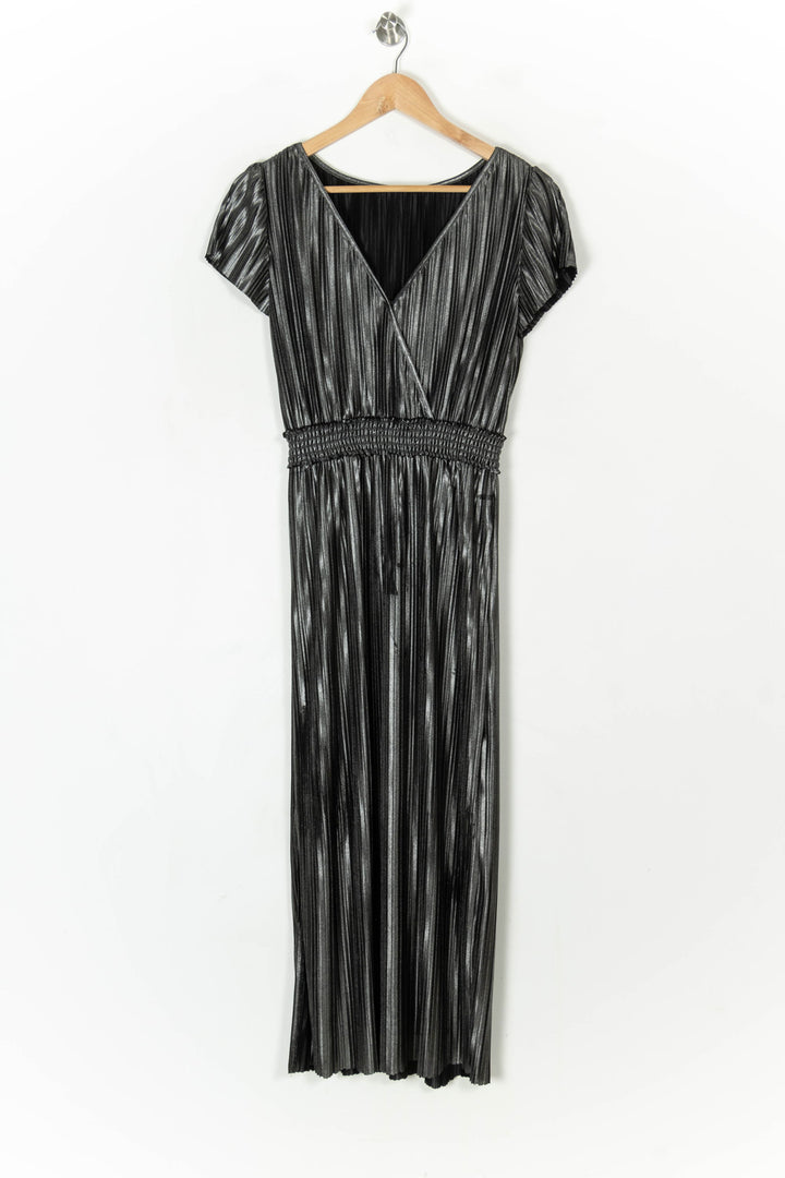 Robe Longue Grise - Taille S/36 de la marque IKKS | PARAD124587 - Vendu par Paradigme - Image 2