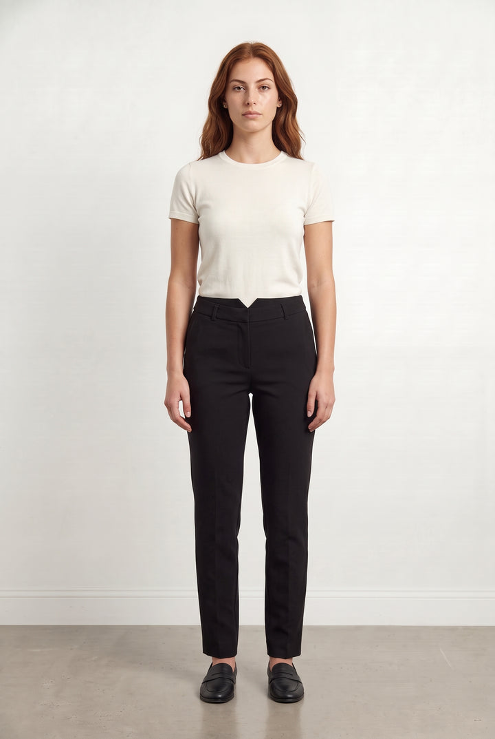 Pantalon Noir - Taille S/36 de la marque IKKS | PARAD124589 - Vendu par Paradigme - Image 1