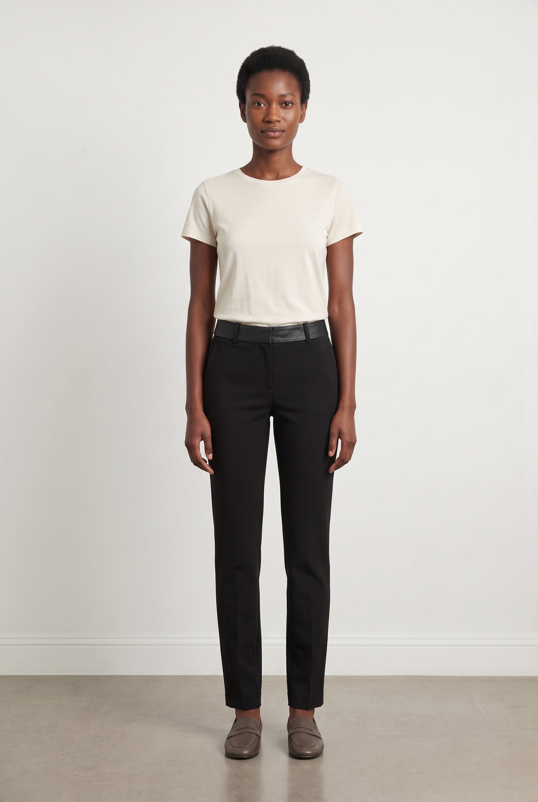 Pantalon Noir - Taille S/36 de la marque IKKS | PARAD124590 - Vendu par Paradigme - Image 1