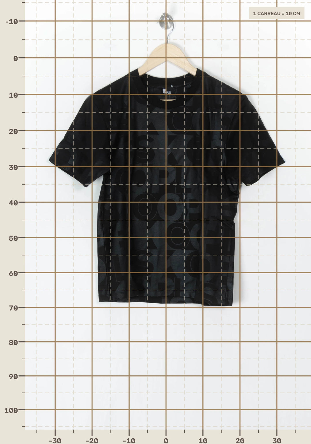 Tee-Shirt Noir et Gris - Taille M/38 de la marque The Kooples | PARAD124596 - Vendu par Paradigme - Image 4