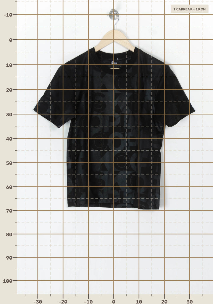Tee-Shirt Noir et Gris - Taille M/38 de la marque The Kooples | PARAD124596 - Vendu par Paradigme - Image 4