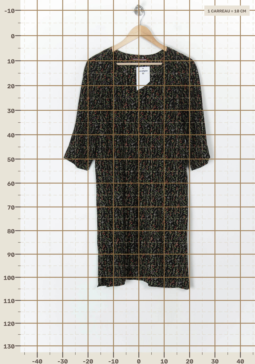 Robe Courte Noire - Taille L/40 de la marque Comptoir des Cotonniers | PARAD124600 - Vendu par Paradigme - Image 4
