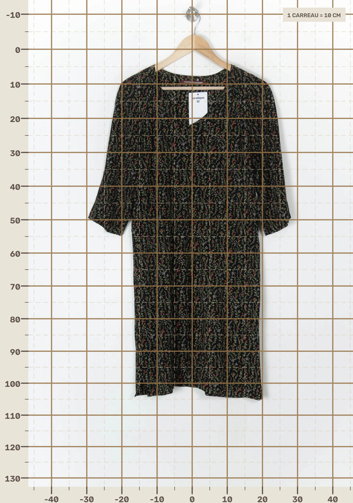 Robe Courte Noire - Taille L/40 de la marque Comptoir des Cotonniers | PARAD124600 - Vendu par Paradigme - Image 4