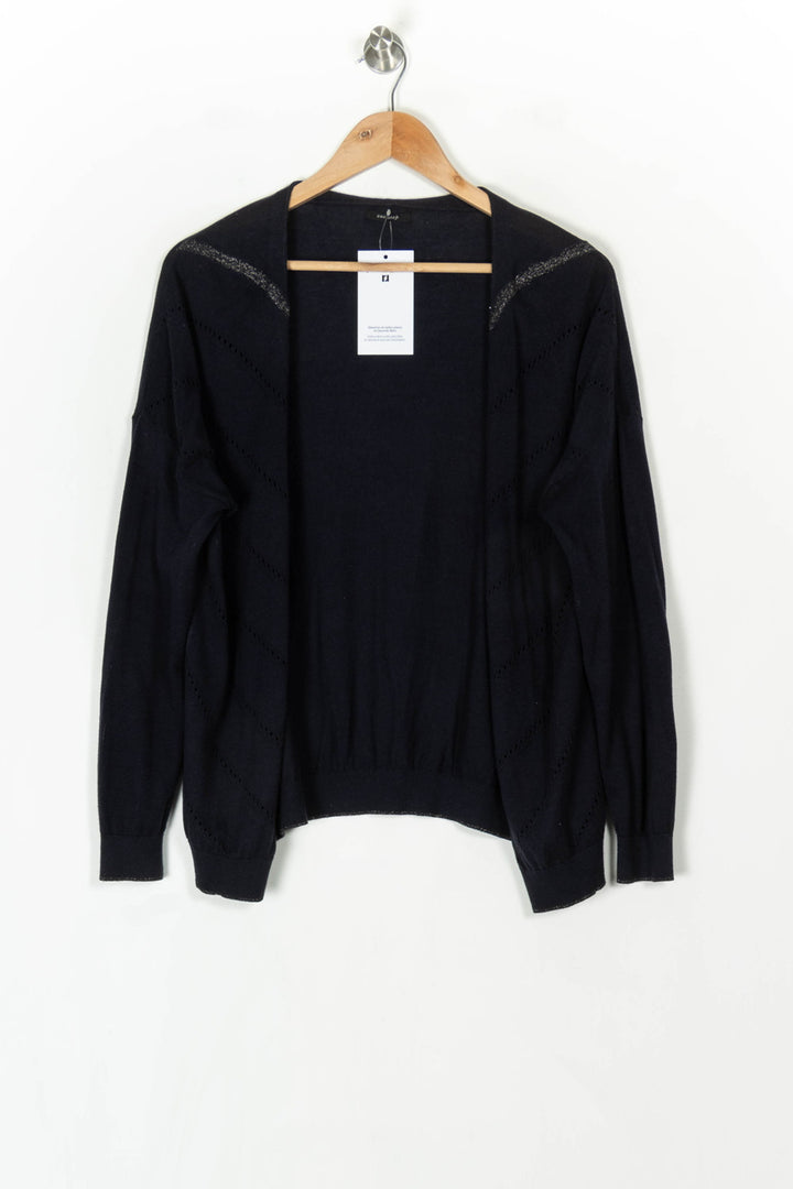 Cardigan Noir - Taille S/36 de la marque One Step | PARAD124603 - Vendu par Paradigme - Image 2