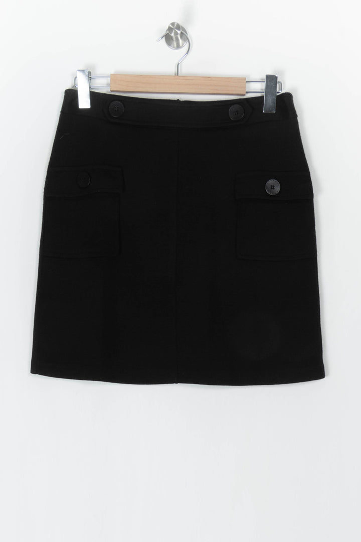 Jupe Courte Noire - Taille L/40 de la marque Caroll | PARAD124605 - Vendu par Paradigme - Image 2