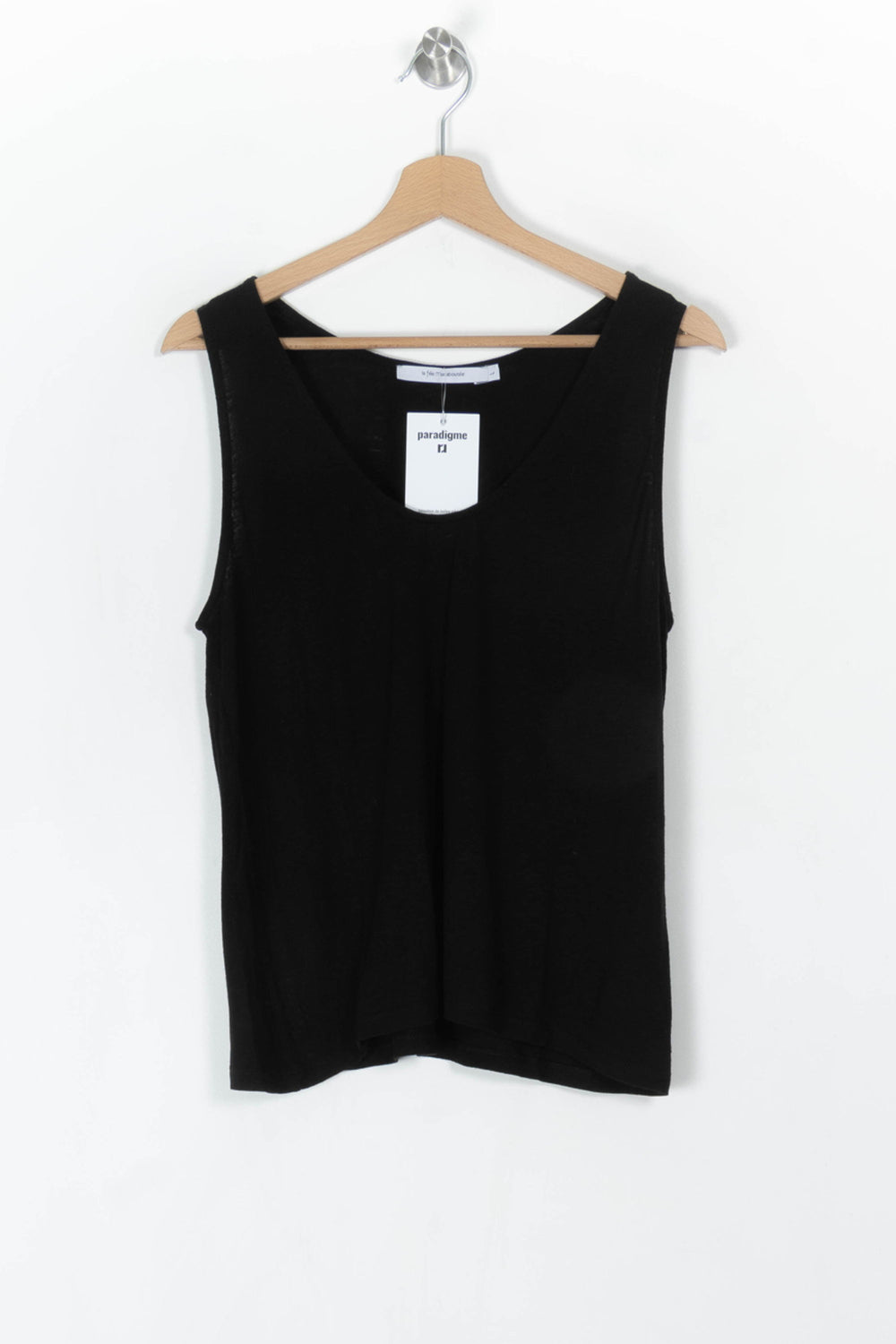 Débardeur Noir - Taille L/40 de la marque La Fée Maraboutée | PARAD124606 - Vendu par Paradigme - Image 2
