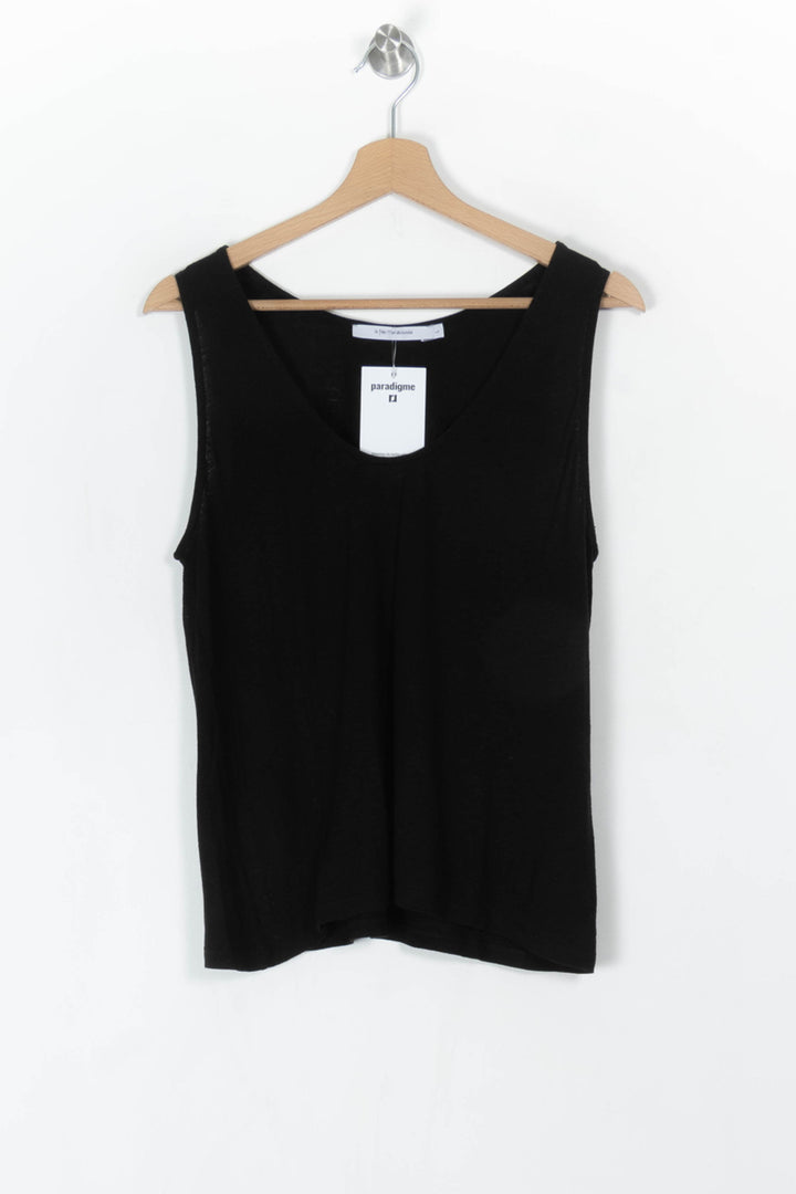 Débardeur Noir - Taille L/40 de la marque La Fée Maraboutée | PARAD124606 - Vendu par Paradigme - Image 2