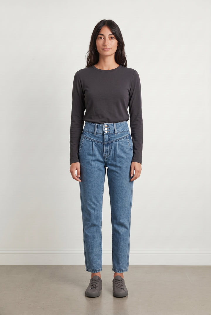 Jean Bleu - Taille XS/34 de la marque Sézane | PARAD124608 - Vendu par Paradigme - Image 1