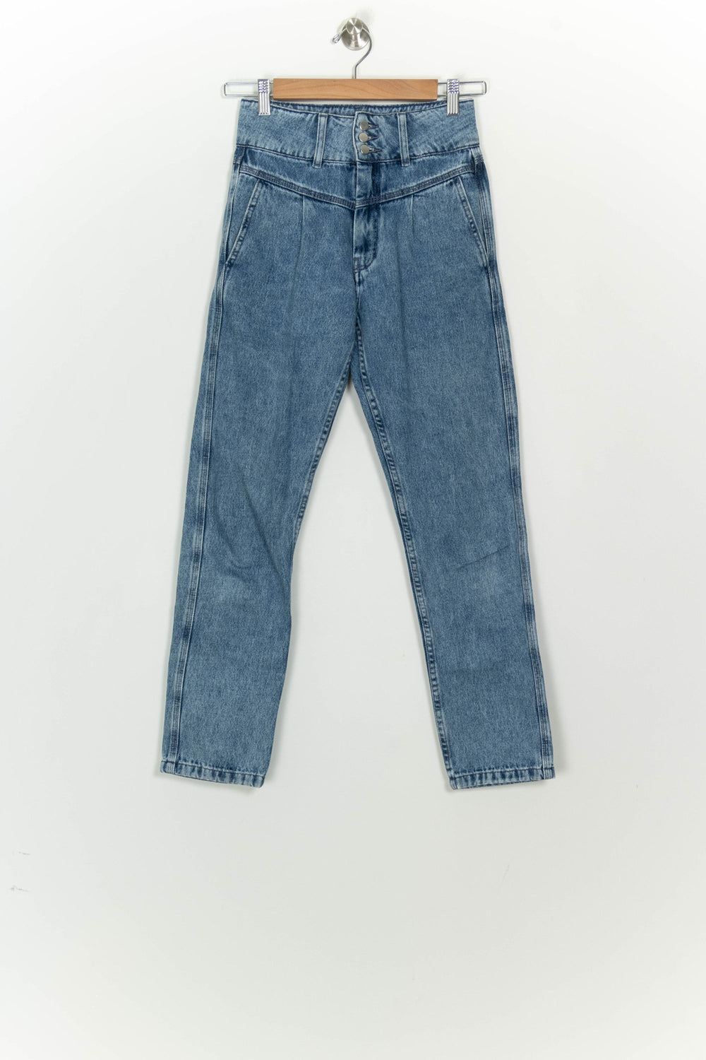 Jean Bleu - Taille XS/34 de la marque Sézane | PARAD124608 - Vendu par Paradigme - Image 2