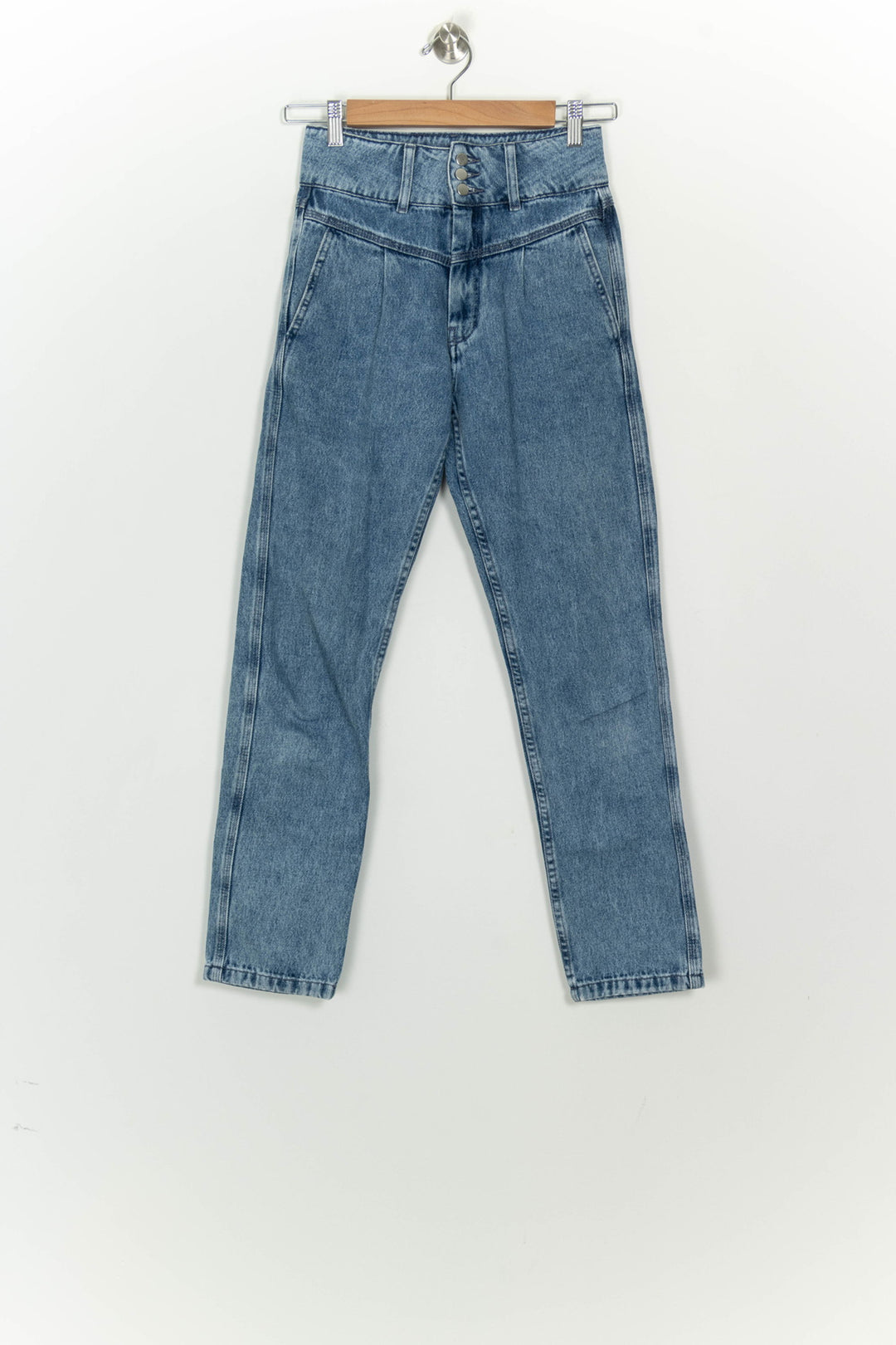 Jean Bleu - Taille XS/34 de la marque Sézane | PARAD124608 - Vendu par Paradigme - Image 2