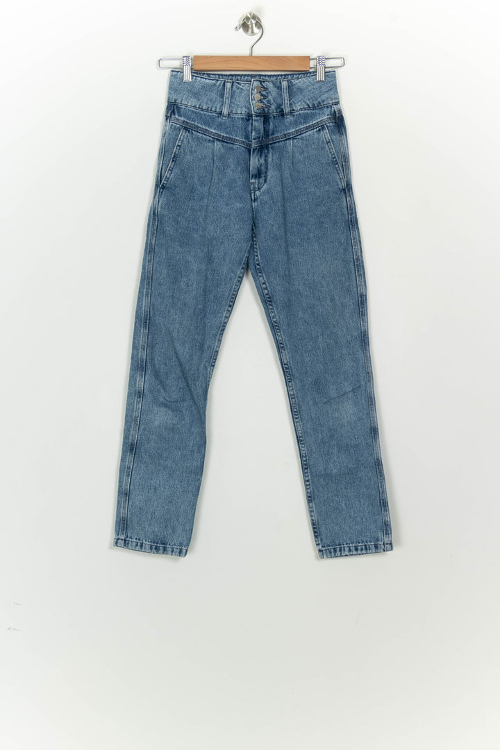 Jean Bleu - Taille XS/34 de la marque Sézane | PARAD124608 - Vendu par Paradigme - Image 2