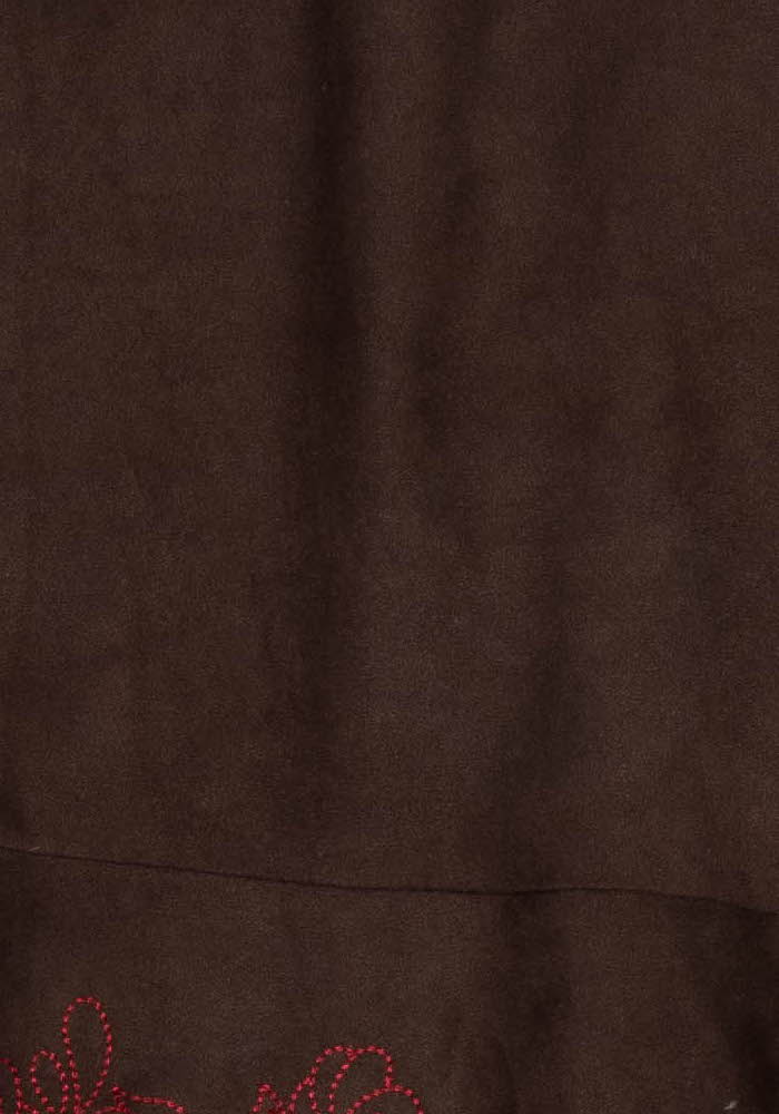 Jupe Midi Marron - Taille XXXL/46 de la marque Maison 123 | PARAD124609 - Vendu par Paradigme - Image 3