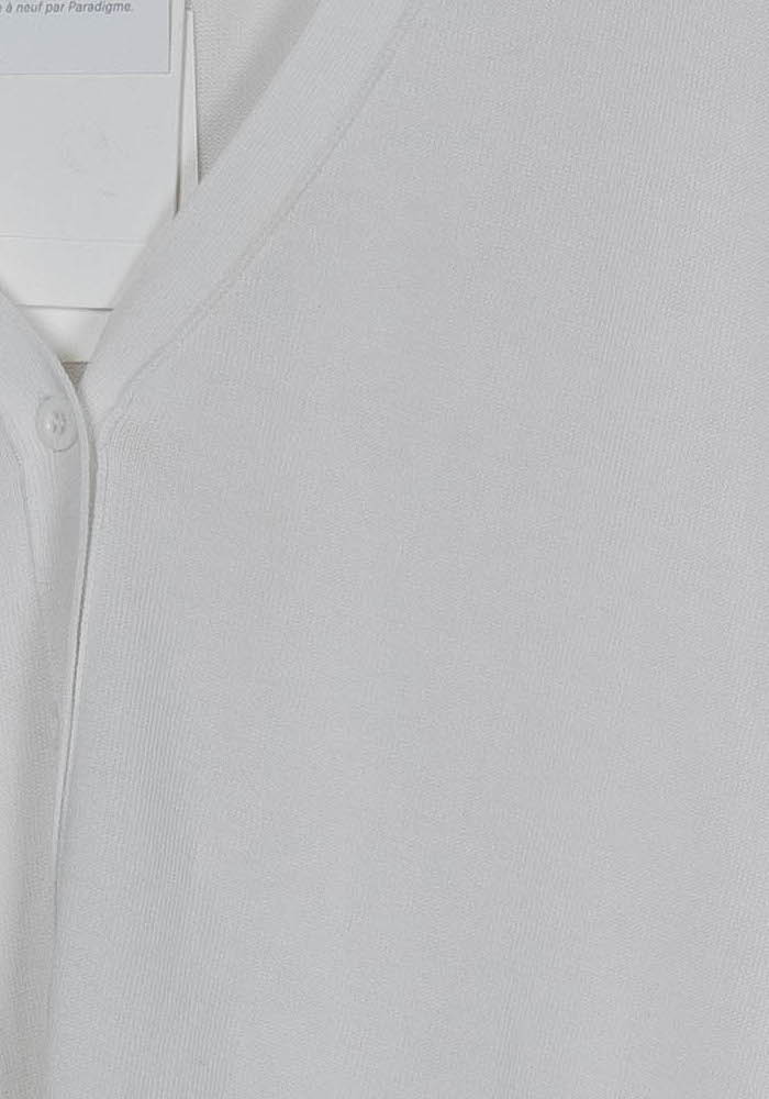 Cardigan Blanc - Taille XS/34 de la marque Claudie Pierlot | PARAD124610 - Vendu par Paradigme - Image 3