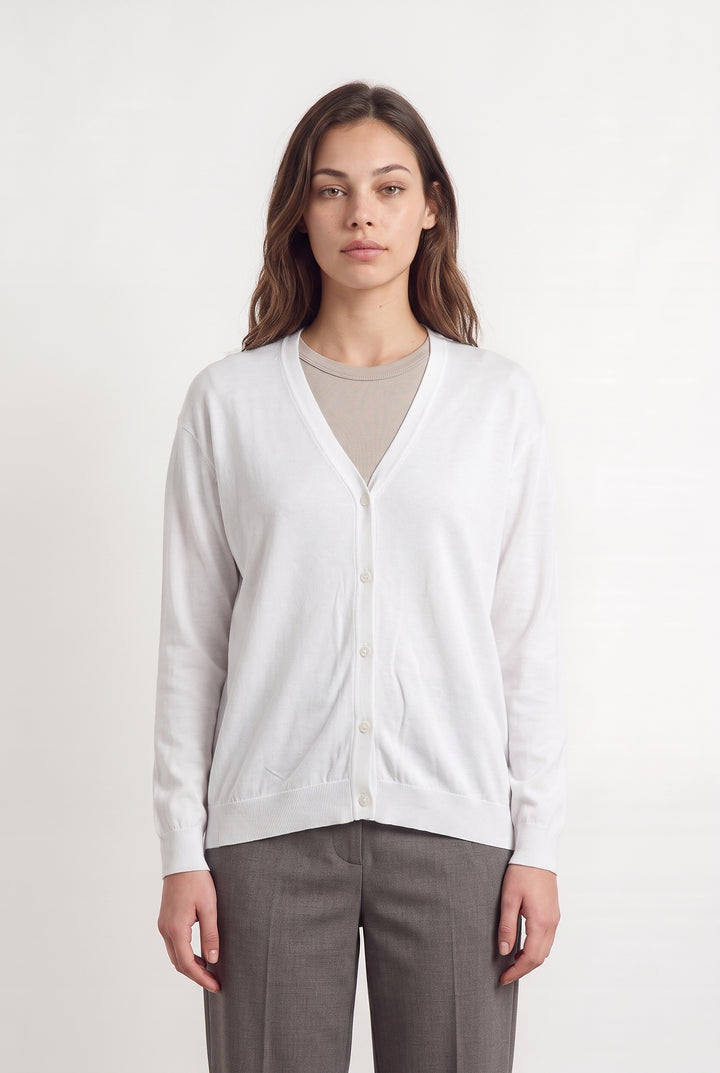 Cardigan Blanc - Taille XS/34 de la marque Claudie Pierlot | PARAD124610 - Vendu par Paradigme - Image 1